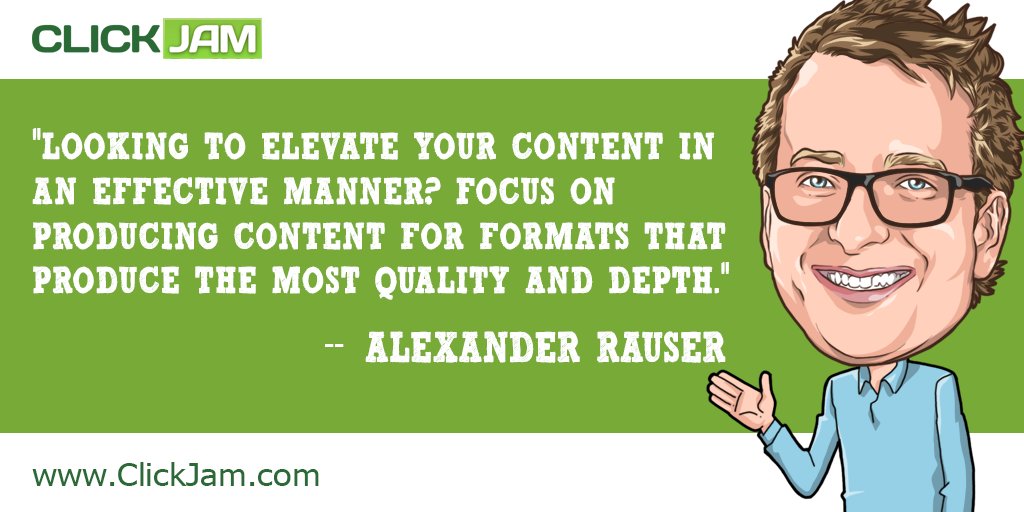 SEOsherpa_Dubai's tweet photo. As @arauser explains, "if you want to get the most out of the types of content with shorter lifespans, consider reusing it." Learn how to create compelling content with this #ClickJam presentation: https://t.co/6BOVm6YQKX https://t.co/74rGQtZe4z