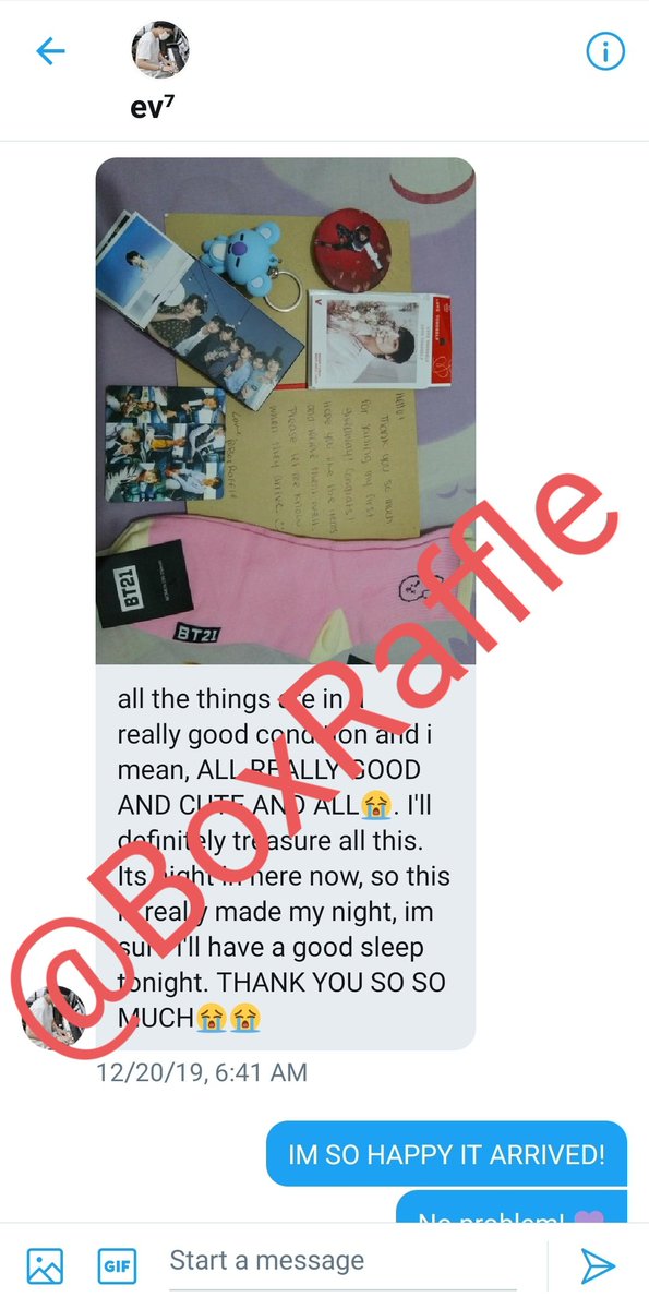 BoxRaffle's tweet photo. #BoxRaffleProof
#BoxRaffle1stGA https://t.co/ZGOvaMhmLu
