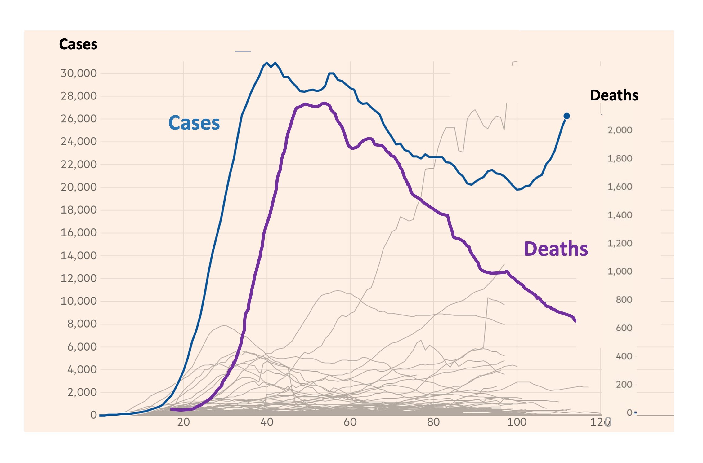 Coronavirus Deaths Plummeting