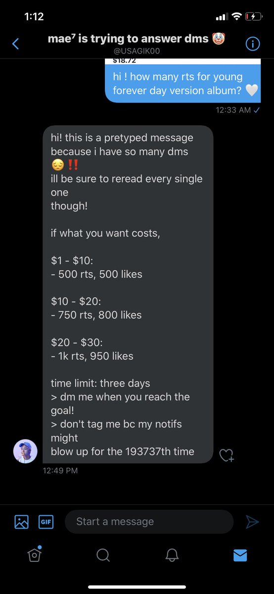 pjmnsoty's tweet photo. (!) kindly rt &amp; like pls!!! 

okay so i made an rt deal with @/USAGIK00!! help me reach my goal within 3 days ♡ thank you! https://t.co/dJpxdnb7Wv