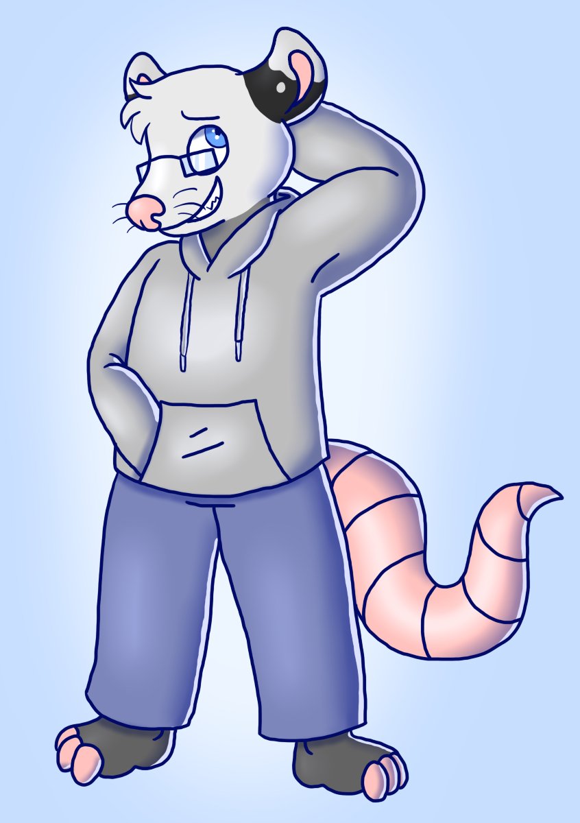 Optix149S's tweet photo. Today is my birthday!! My amazing boyfriend got me a couple of commissions as a gift. Thank you @SumSketches and @Mukitsune for making them! https://t.co/h6RTpDzRyf