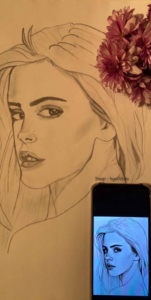#دورة_مازن_للمبدعين #رسم #سناب كيف رسمي !! 💪🏼 انا انصدمت من النتيجة 😂