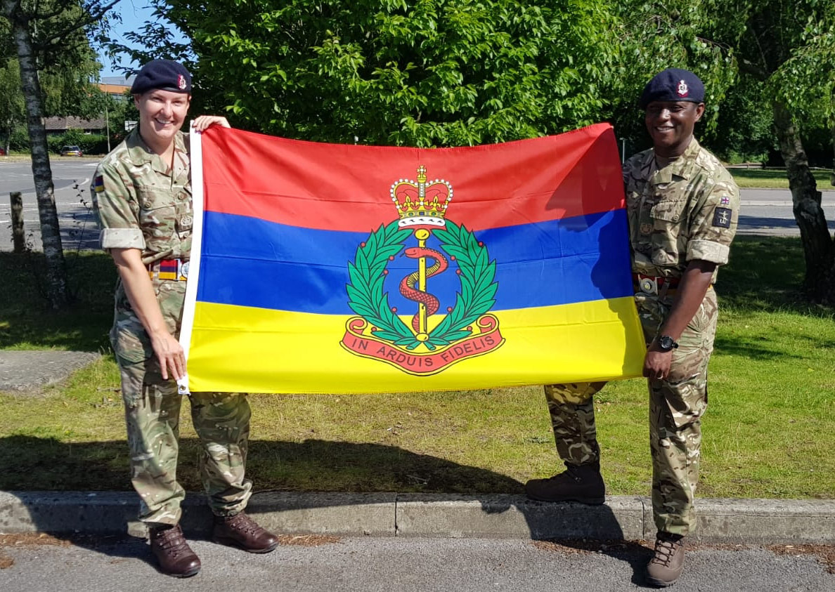 The Royal Army Medical Corps is home to the majority of the @ArmyMedServices' professions, such as #biomedicalscientists, #radiographers, #ODPs, #Pharmacists, MSOs, #doctors, & #Medics. Today it's the RAMC's Corps Day and we're celebrating their essential role in #TeamJHG!