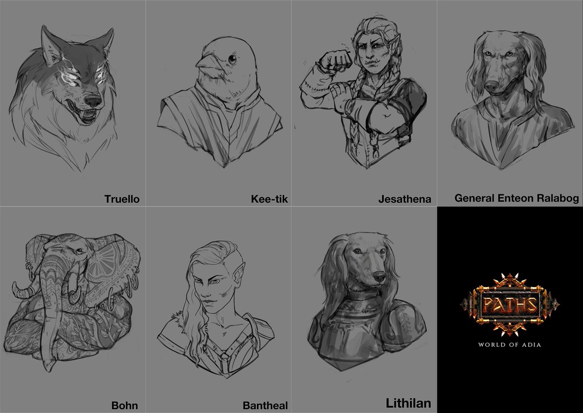 SmunchyGames's tweet image. Hey everyone. This is Smunchy, @SeanFathom from Smunchy Games. I really needed to share this sketch artwork with you. First off, this art is by @PeyeyoIlustrado - it's not final, but I needed to share this with you because I wanted to share this moment with you. #ttrpg #rpg