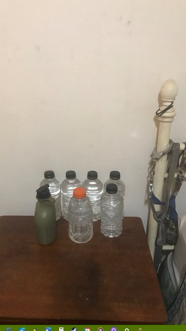 Just a friendly reminder to drink plenty of water especially for those currently enjoying the summer
