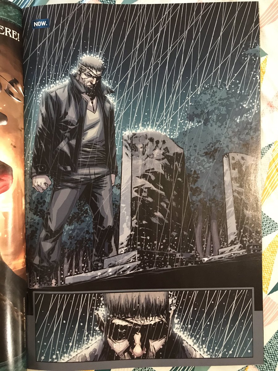 Oh man ... I fell hook, line, and sinker for this shit ... spent an issue building a team, and making me excited to get to know these new characters, and then wipe the whole lot of them out before we even close out the issue. That’s a mean trick :-(