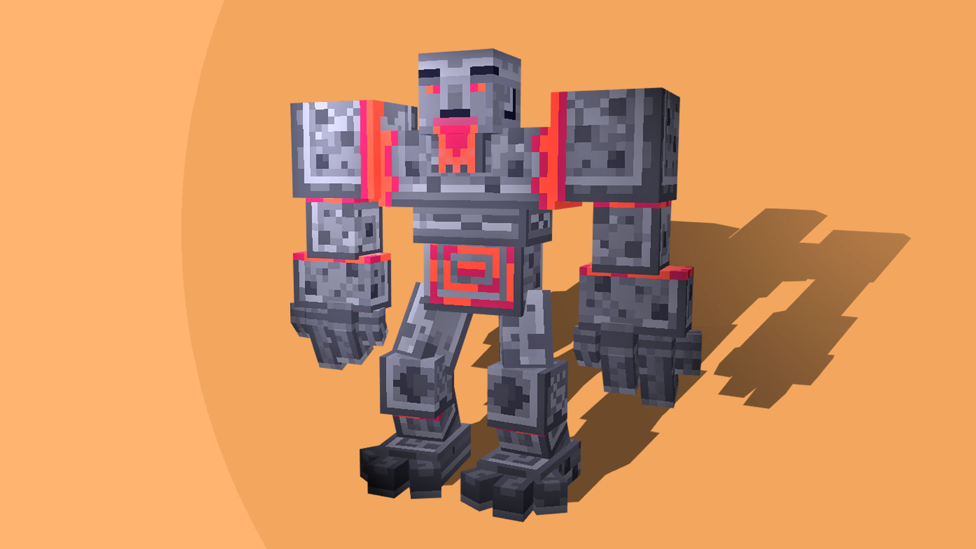 SlimC on X: "Fire Golem #Blockbench #Minecraft #lowpoly  https://t.co/rRXxzZGIUr" / X