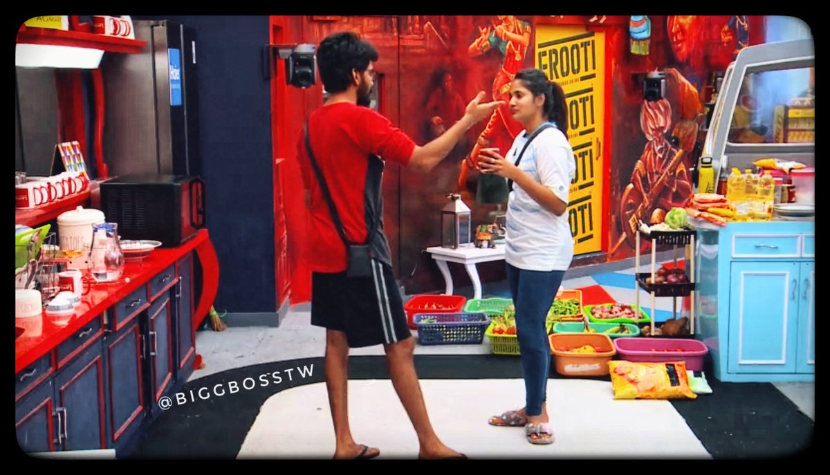 Day 50 - They were on the opposite side of an argument. Still they made sure they talked it out and understood both of their points well. They didn't agree with each other, but they never fell apart coz of that.  #KaviLiyaTurnsOne