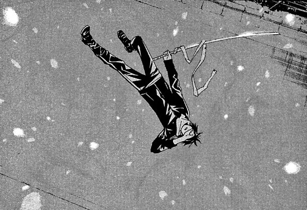 The first warning that this story was full of suffering and pain