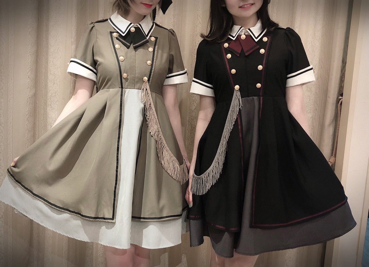 Amavel軍服ワンピース - greatriverarts.com