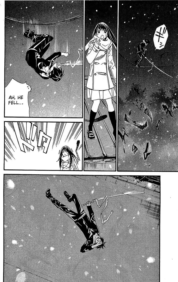 Ok but Yato felt so overwhelmed once he saw Yukine's memories that his body physically couldn't take it