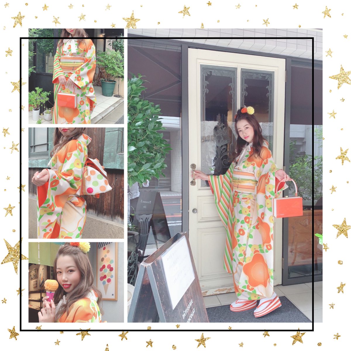 kimonohearts_kt's tweet photo. キモノハーツサーティワンチャレンジ🍨

『オレンジソルベ🍊』

#キモノハーツ #31チャレンジ #イメージコーデ #振袖31チャレンジ #成人式 https://t.co/1yoZJn86lW