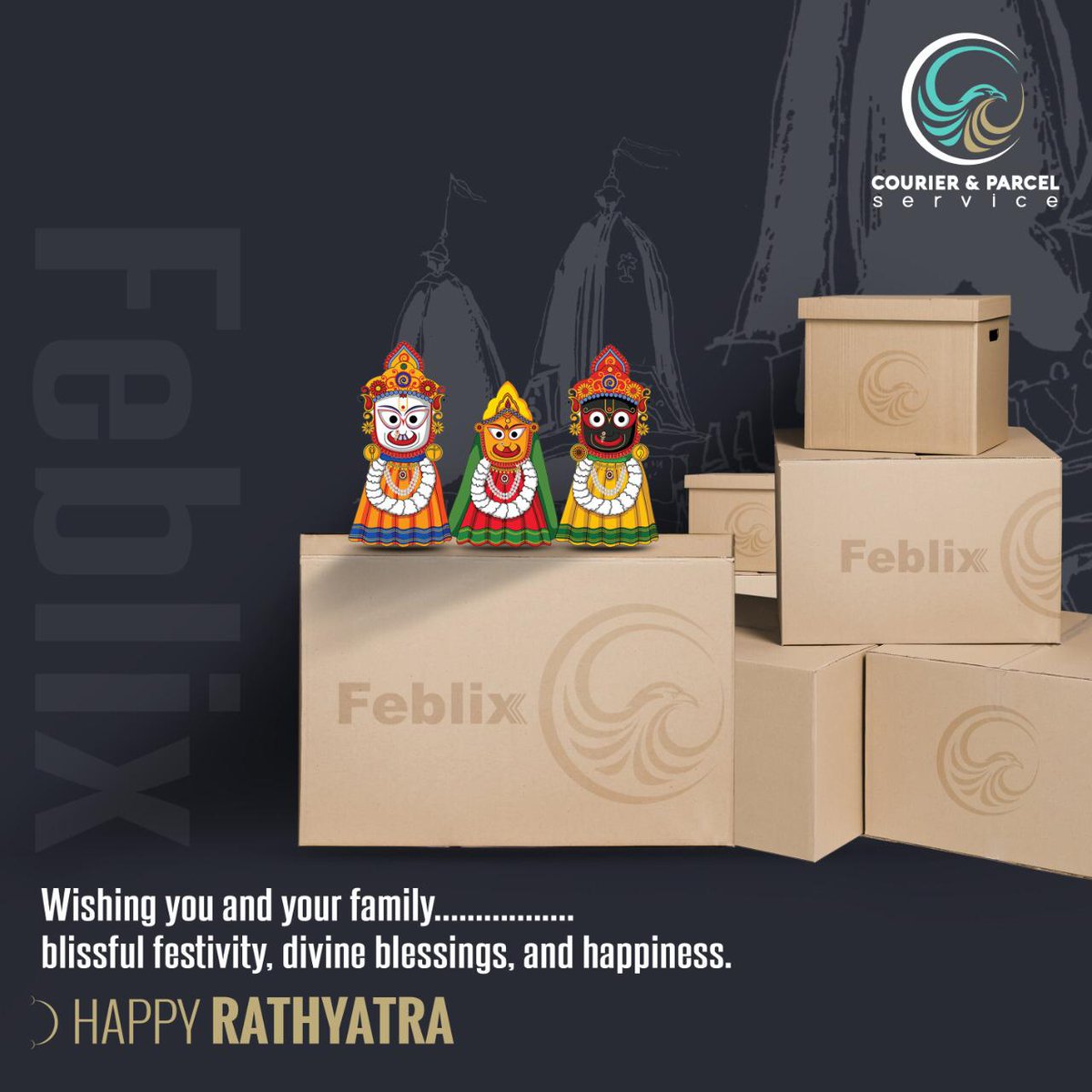 Wetake_Express's tweet photo. We understand your grief of not celebrating Rathyatra the normal way this year๐. But let us all pray to Lord Jagannath and ask for his divine blessingsโจ. May you and your family be blessed with courage and strength๐ป.
Happy RathYatra๐
#feblix #happyrathyatra2020. https://t.co/wjRHNtuIWW