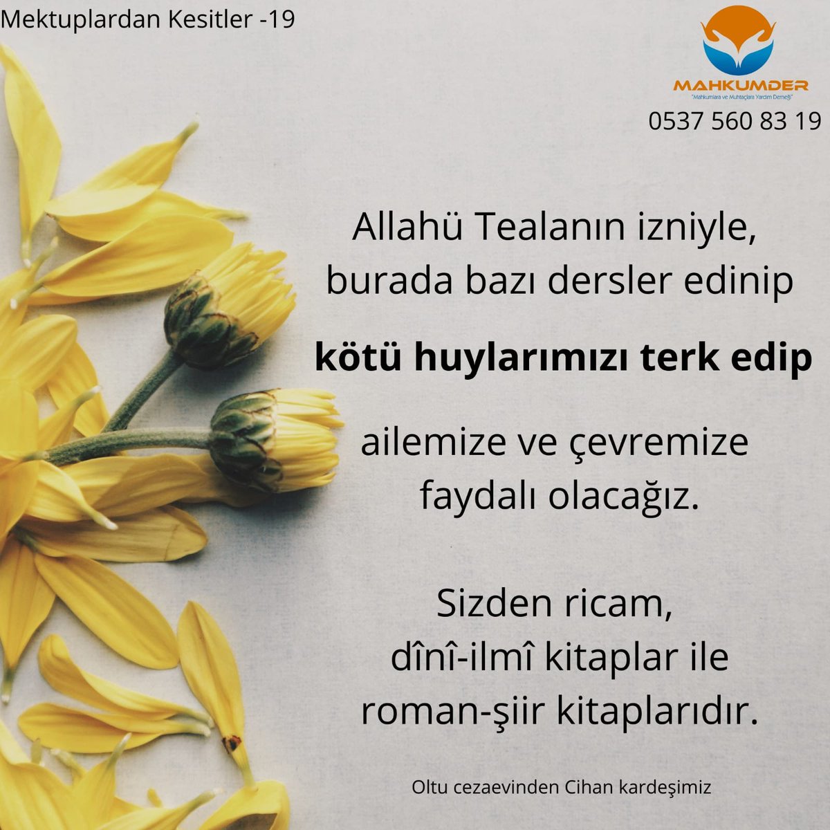 Mahkumder (@mahkumdersm) on Twitter photo Bu kardeşimizin ihtiyaçları gönderildi. 
Allah-u Teala hayırınızı kabul etsin, hastalıklardan muhafaza buyursun, bu gariplerin duasını almayı nasip etsin.
instagram.com/p/CBwwcg8jjAS/ Bu kardeşimizin ihtiyaçları gönderildi. 
Allah-u Teala hayırınızı kabul etsin, hastalıklardan muhafaza buyursun, bu gariplerin duasını almayı nasip etsin.
instagram.com/p/CBwwcg8jjAS/