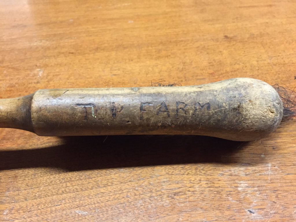 WhitchurchHosp's tweet photo. Brush making job @WhitchurchHosp an example of the many jobs advertised in the early years of the hospital. We found these brushes while searching for artefacts
#mentalhealthhistory #OT #brushmaking #redcuttingsbook https://t.co/npSVMBRY0q