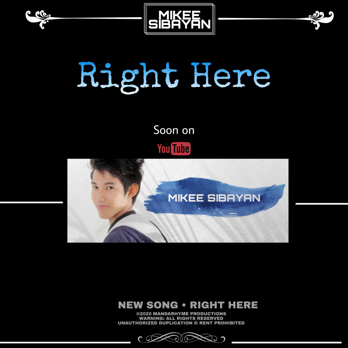 mikeesibayan's tweet photo. 🎼

#MIKEESIBAYAN #RightHere #Soon #YouTube #NewSong #MANDARHYME https://t.co/8CKiskZ8MF