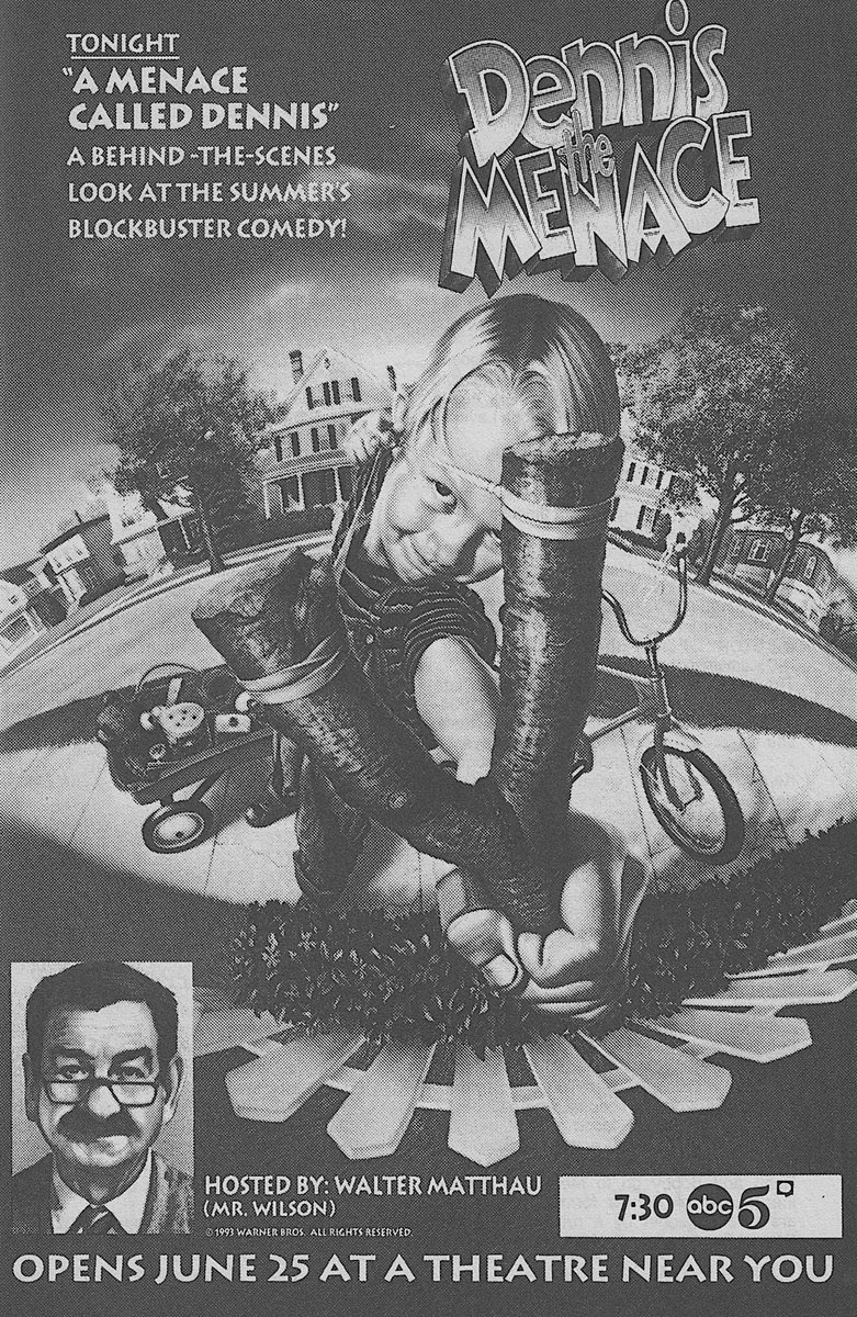 No1073 My Dennis the Menace minimal movie poster Tote Bag, image size:781x1200