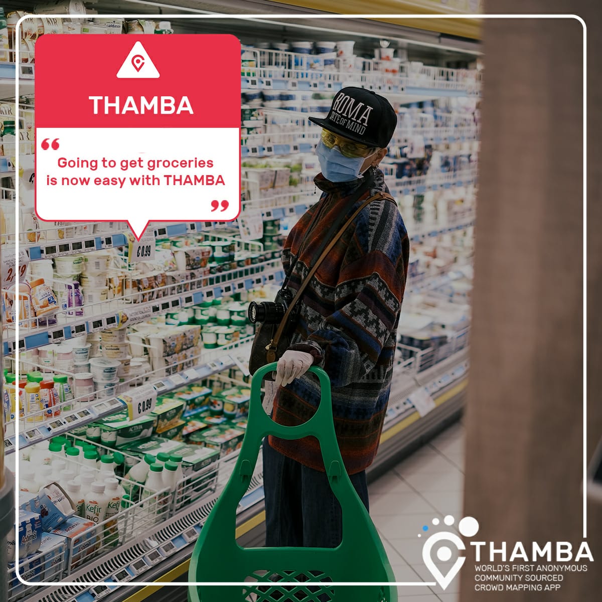 ThambaSocial's tweet photo. I use Thamba App!
.
To maintain social distance while going out to buy daily essentials.

#coronawarriorsindia #socialdistancing
.
#thamba #noconfusiononlythamba
#gramiksha #bethechange #stayhome #staysafe #stayhealthy #covid19 #quarantine #crowd #crowdsourcing #crowddetection https://t.co/ARXFzbWHPL