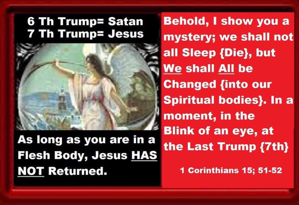 Don't believe the lies!Prophecies are locked in. ALL THESE THINGS SHALL COME TO PASSMY WORDS SHALL NOT PASS AWAYDon't be deceived by  #StrongDelusion EYES TO SEE, EARS TO HEARUse them please. I love you, and so does God. Come back into rememberance of His words!