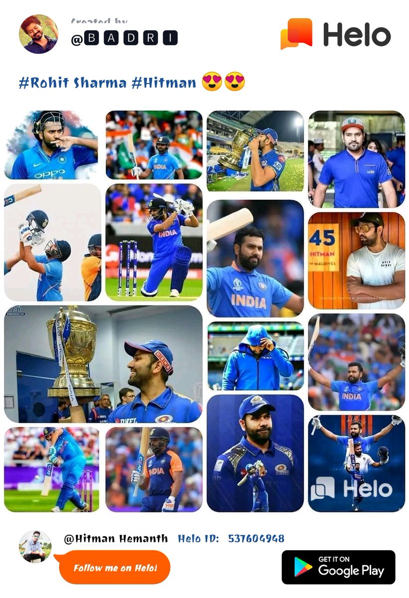 ImHK__45's tweet photo. Fan follower &amp; Inspired player to youngster's &amp; successful Opener Batsman @ImRo45 #RohitSharma
#13YearsOfHITMAN https://t.co/7YXmkCozuE
