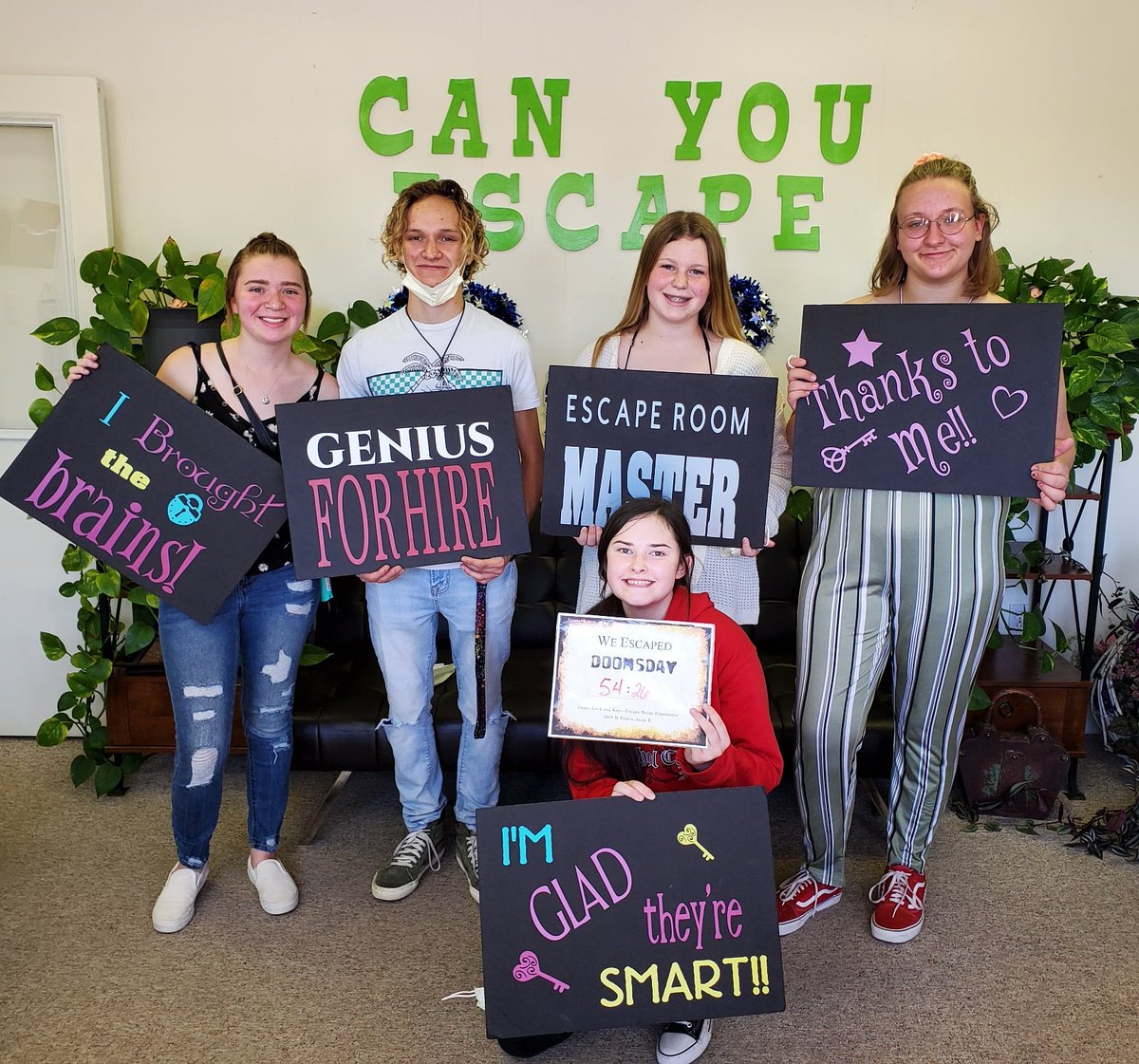 Under_Lock_Key's tweet image. Birthday shenanigans!! They secured the house and are safe and sound.....for now. Come see us again!! #happybirthdaytoyou #somethingtodoinclovis underlockandkeyclovis.com