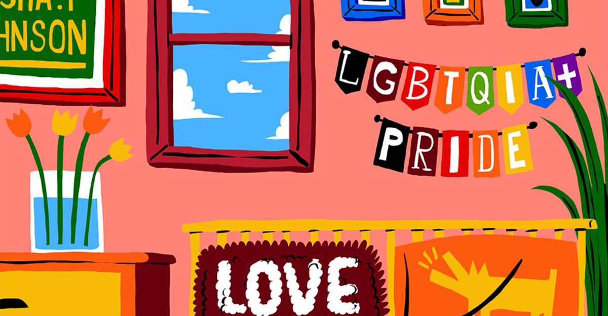 Illustrator Fredde Anderson has created a series of video-call backgrounds for people to use during their Pride celebrations, even if they are stuck at home! We LOVE this idea, check them out here 👇 🏳️‍🌈
ow.ly/7NTF50AaoqH #PrideMonth