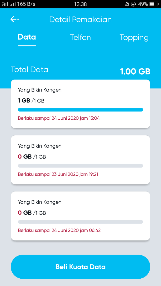 adelaw_'s tweet photo. Tau gitu mendingan w paketin yg 10 gb sehari 10 ribuu. https://t.co/8A0ZFuxd9j