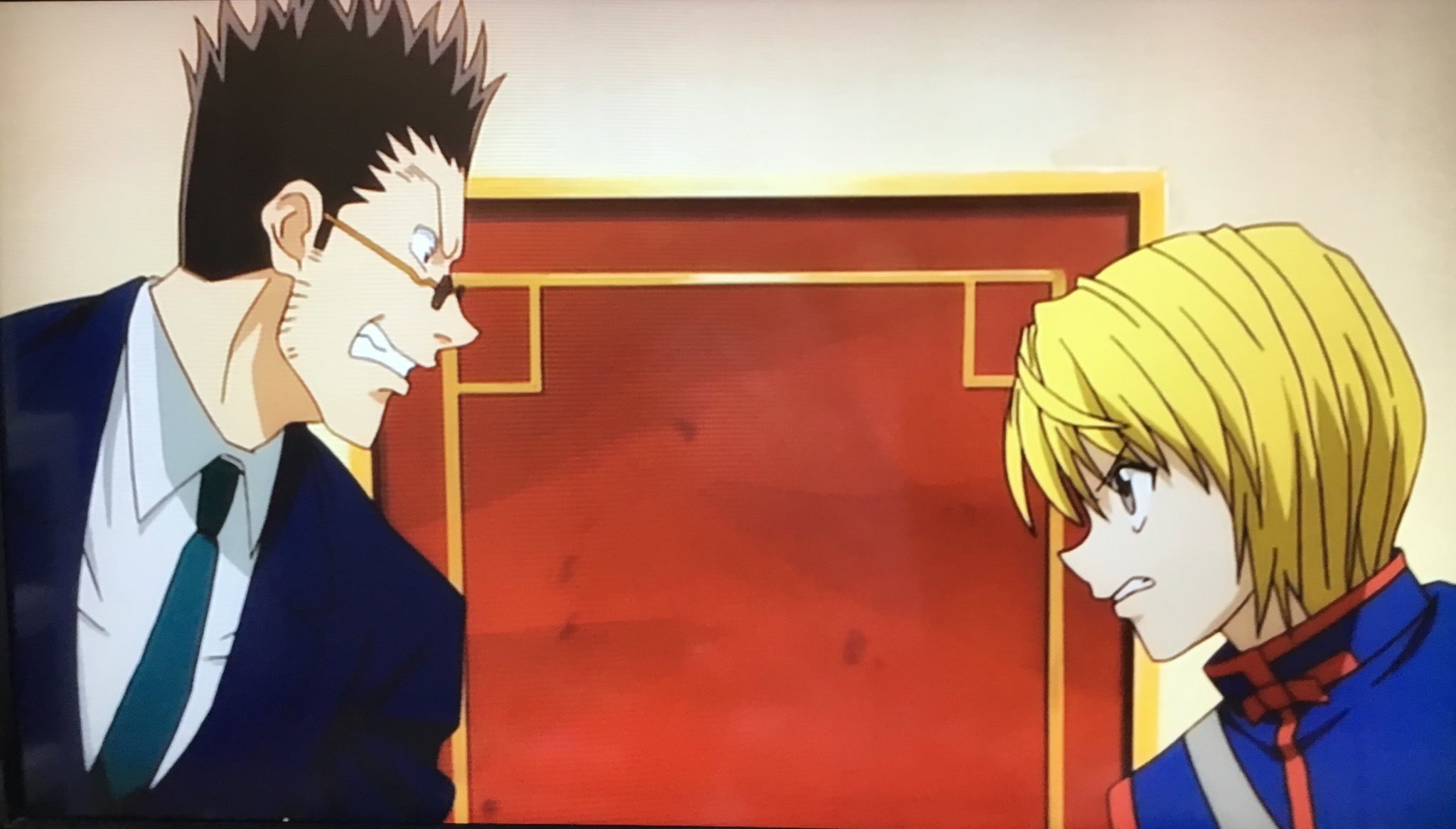 リク ハンター ハンター アニメ3話 試験会場は 定食屋でした 奥の部屋へ行き地下へ行きました クラピカとレオリオがハンターについてもめました 儲かる仕事 気高い仕事など地下100階に着いたらいっぱいいました キルアがいました そして ヒソカ