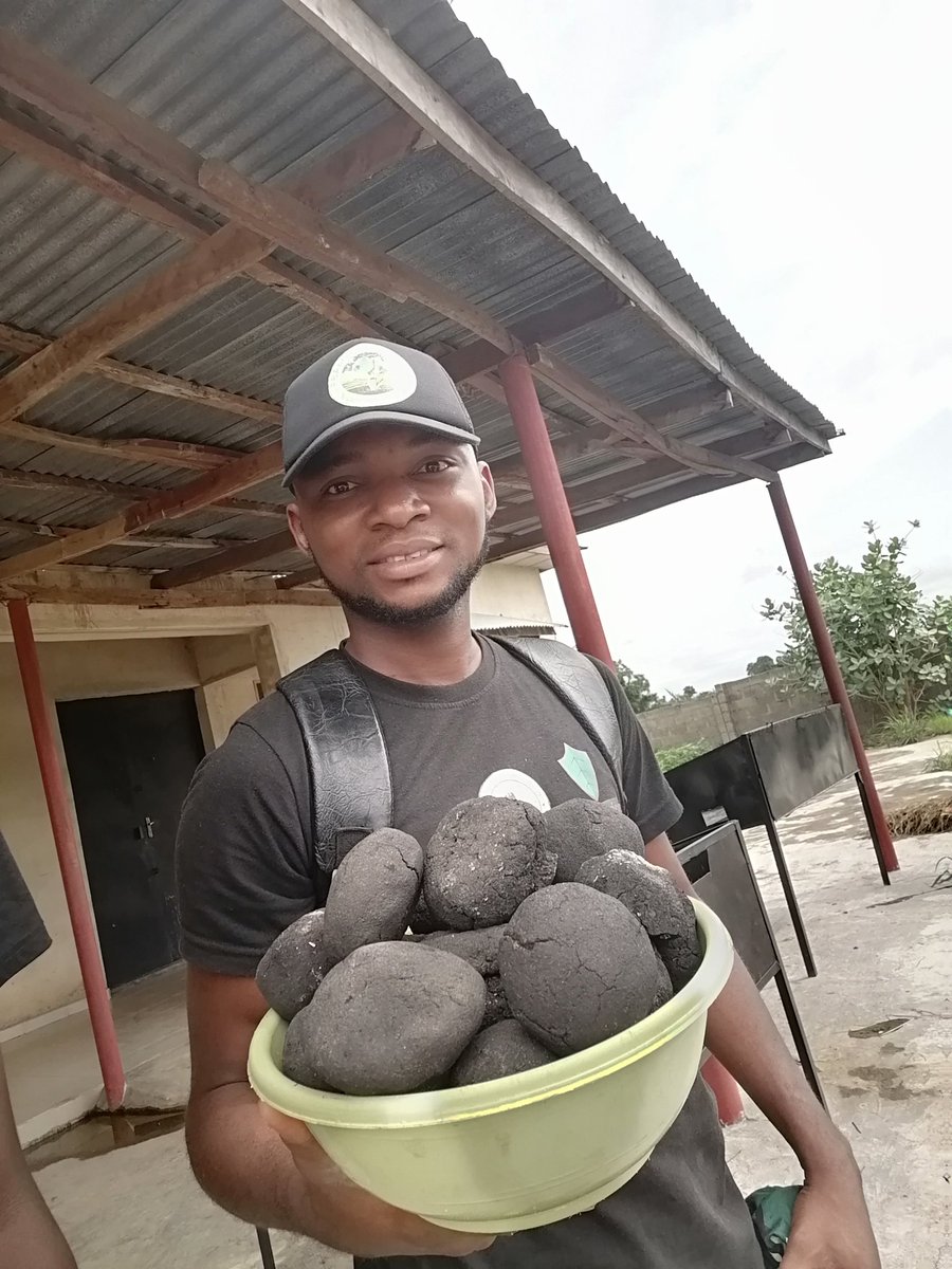 EBApreneur_NG's tweet photo. The health hazards of using charcoal are manifest as Over 120million Nigerians face serious health risks through exposure to smoke from cooking with firewood &amp; charcoal. to curb this, we produce affordable biomass briquettes from agric waste as substitute for unclean solid fuels https://t.co/Nmonm5D6MO