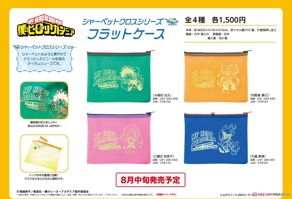 ホビーサーチ キャラクターグッズ On Twitter 8月予約 ハイキュー 各種 Pommop 予約開始です Https T Co Feozrldosl ハイキュー から シャーベットクロスシリーズのフラットケース ペンケース パスケースが登場です Hq Anime Https T Co