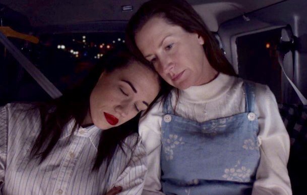 GlitterNGus's tweet photo. I watched your Blooper Reel, then rewatched some HBO. Now my heart hurts @ColleenB123 ❤️ https://t.co/9e4G16QfuA