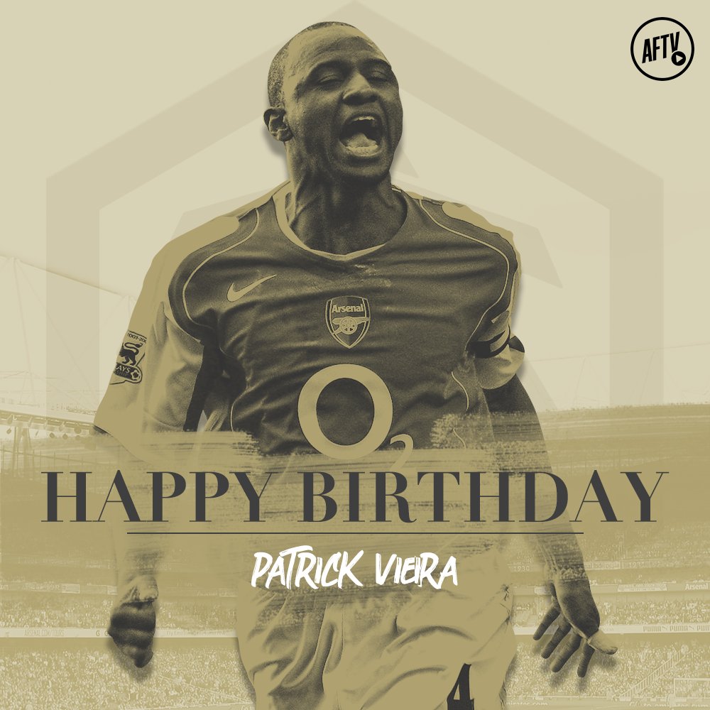 Happy birthday Patrick Vieira 