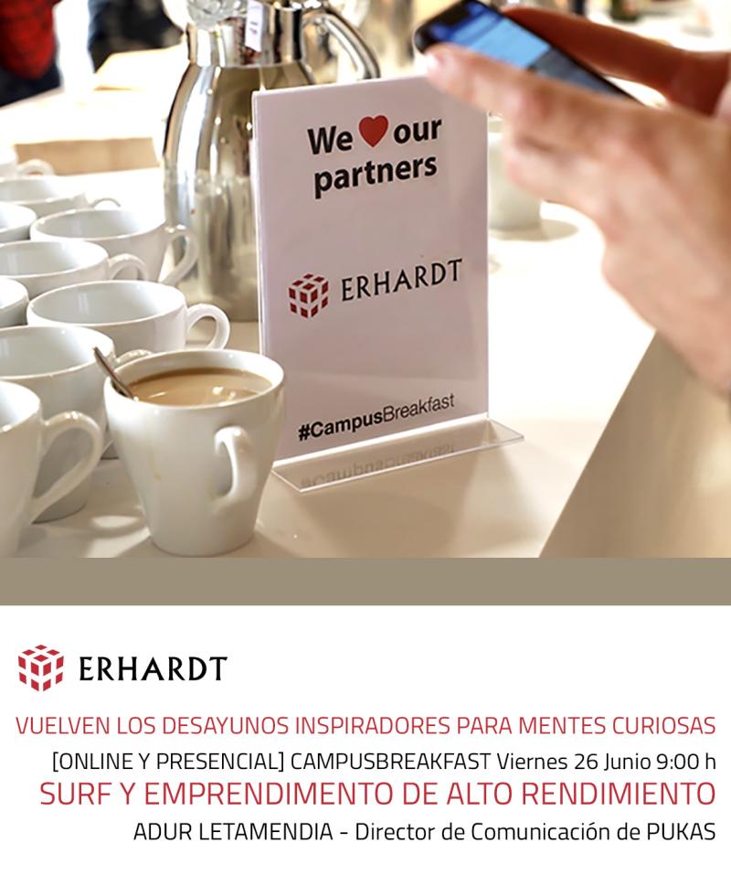 Erhardt_RRHH's tweet photo. Vuelven los desayunos inspiradores para mentes curiosas del #CampusBreakfast promovido por @bbstartupcampus.
Este 26 de Junio hablaremos con @AdurLetamendia de #pukas sobre el #Surf y emprendimiento de alto rendimiento.
Inscripciones: https://t.co/LALnE8F0RA https://t.co/2azDj1izji