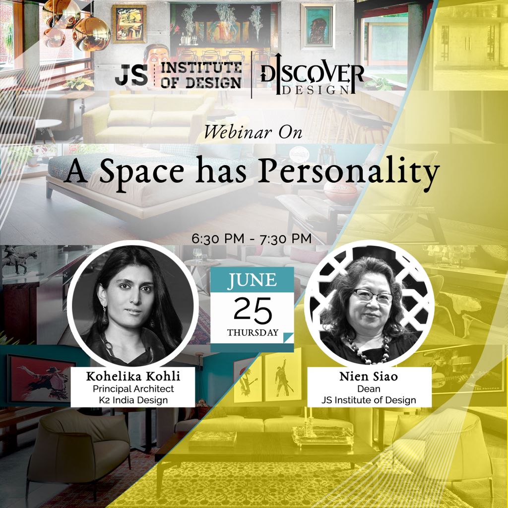 Here we are with our 9th Webinar! ⠀
Do you think a Space has a personality? Let's find out! ⠀
REGISTER NOW: Link in Bio ⠀