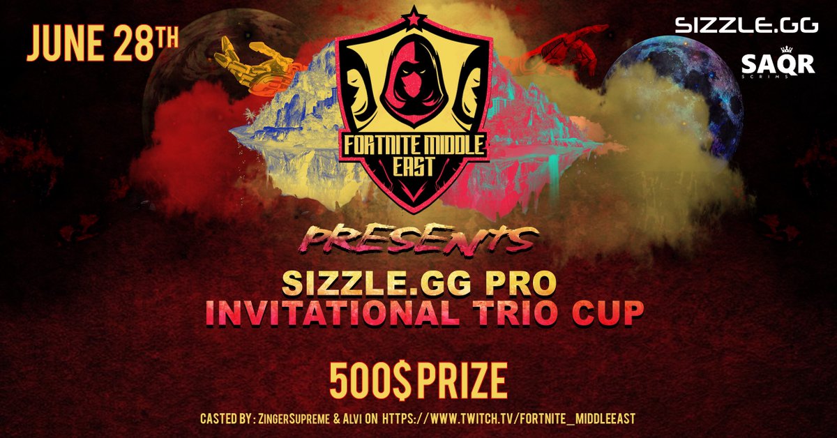 MENA_Fortnite's tweet photo. ⚡️https://t.co/bCHClkvYXx Presents the https://t.co/usBsUPa9BA Pro Trio Invitational Cup with a 500$ Prize Pool⚡️

⚡️Production Partner: @SAQRScrimsME⚡️
⚡️Casted by: @LitAlvi &amp; @ZingerSupreme 

All the details here: https://t.co/NSyCg1Kg7U
Streamed on: https://t.co/iQC35FYei7 https://t.co/PeD0wH9G8I
