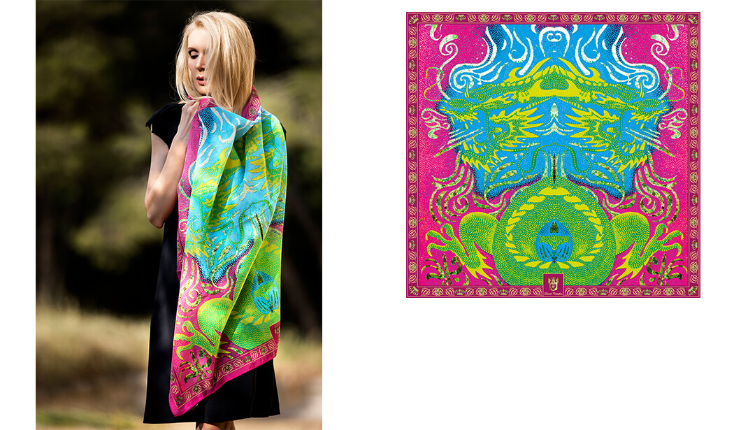 Try our summer cotton silk blend scarf, soft and light, also ideal for evening parties.
For more than 2 orders, free shipping

COTTON/SILK SCARF DRAGON 90X90 davidecristofaro.com/gb/women/acces…