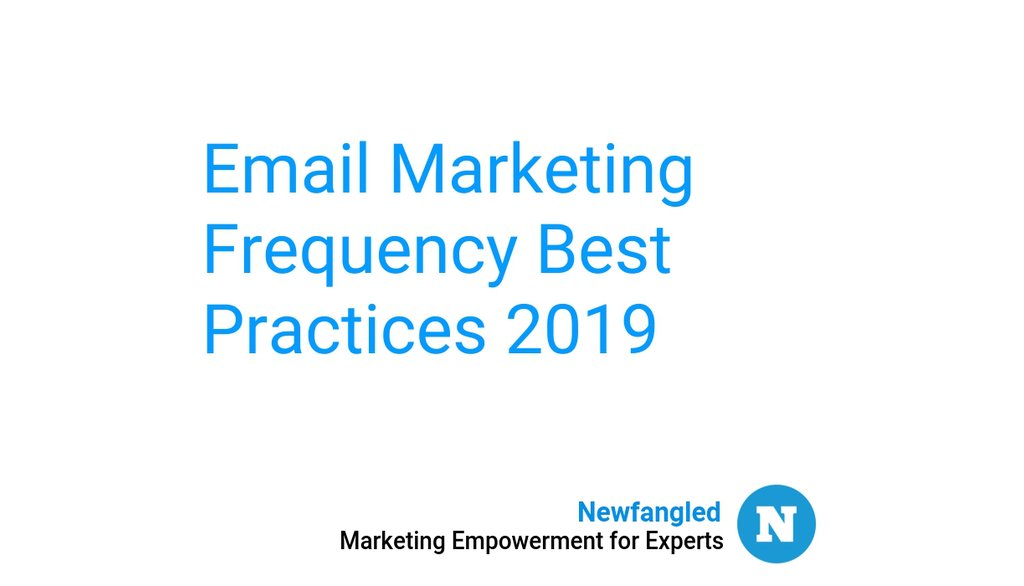 Newfangled_web's tweet photo. "You should be consistent with the regularity of your emails, and this consistency should match the expectations you set for your audience when they sign up to receive your emails." https://t.co/XdWMmtRmup #EmailMarketing #Frequency https://t.co/NDLSmulHsk