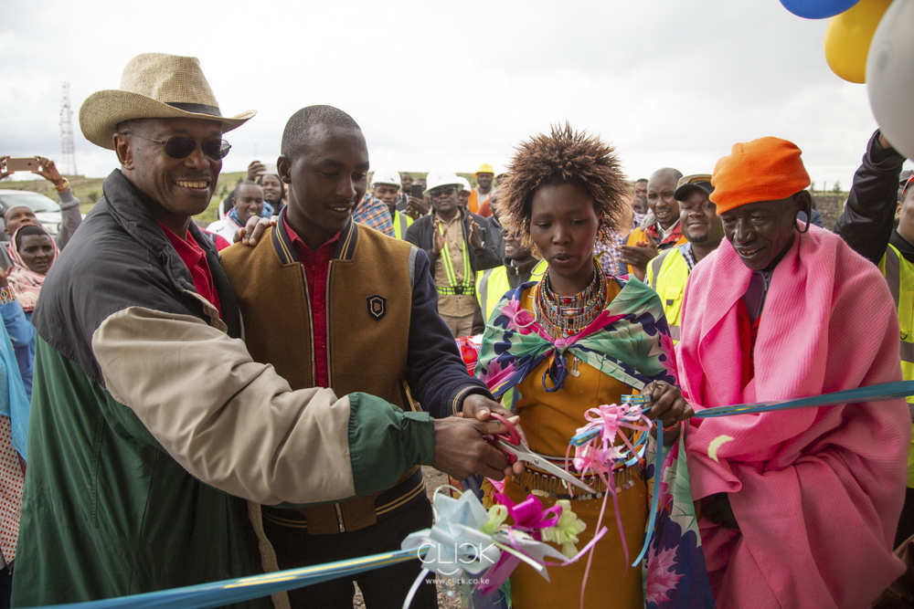 One of the first events I documented was a house handover in Dec 2018. Because residents of the area were going to be moved to make way for the turbines, Kipeto Energy built them 3-bedroom houses - complete with solar power - a safe distance from the turbines.