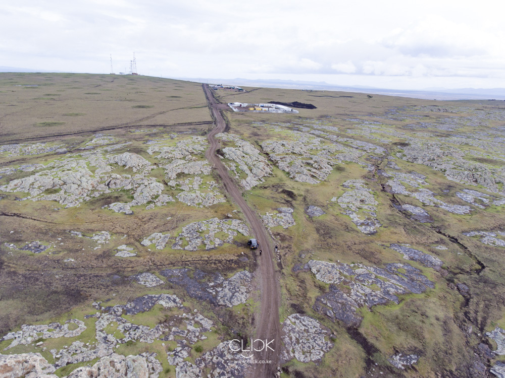 Then came the excavation of the different sites where the 60 turbines were to be erected.