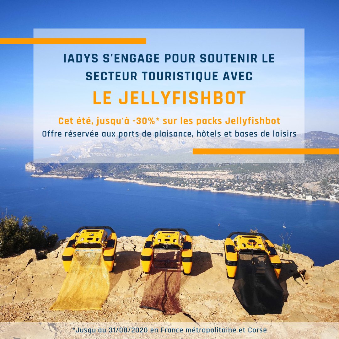 IADYS (@iadys) on Twitter photo Encore quelques semaines pour profiter de notre offre exceptionnelle de 30% sur nos packs #Jellyfishbot ! Pour un plan d'eau #zerodechet cet été, c'est le moment d'en profiter ☀
Contactez l'équipe pour plus d'infos > contact@iadys.com Encore quelques semaines pour profiter de notre offre exceptionnelle de 30% sur nos packs #Jellyfishbot ! Pour un plan d'eau #zerodechet cet été, c'est le moment d'en profiter ☀
Contactez l'équipe pour plus d'infos > contact@iadys.com