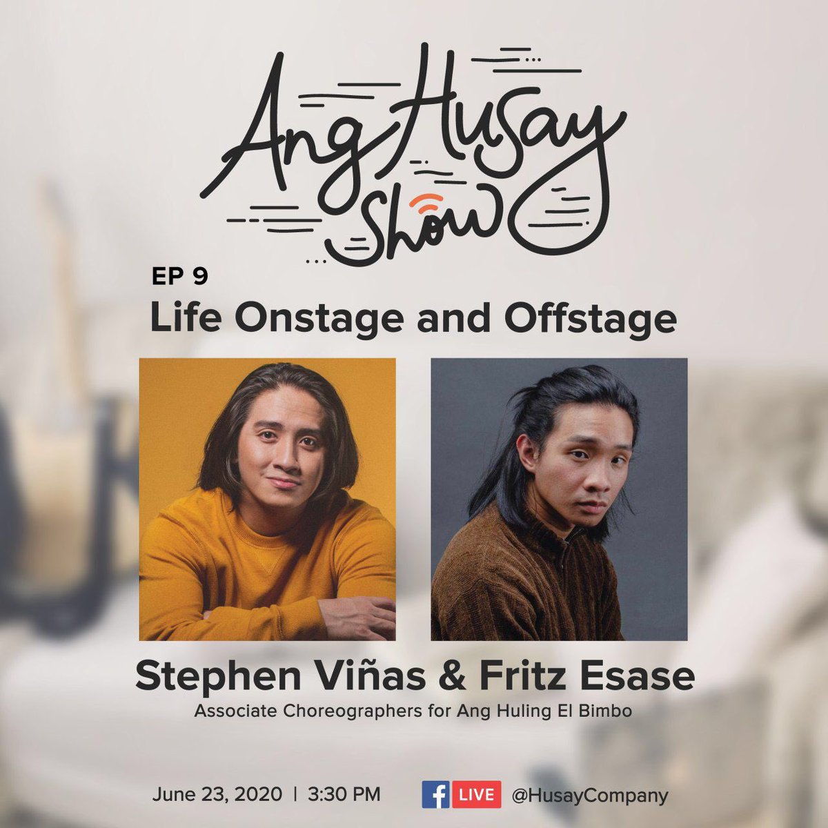 We are now live!
Watch it here: facebook.com/HusayCompany/v…

#AngHulingElBimboTheMusical #LifeOnstageAndOffstage #Theatre