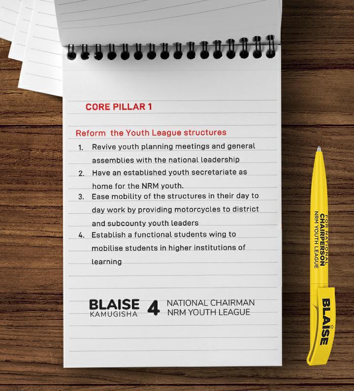 Pages ๐บ๐ฌ (@eddiepages) on Twitter photo The core pillars of <a href="/BlaiseK_Ug/">Blaise Kamugisha</a>
Core pillar 1
Blaise Kamugisha for National chairperson <a href="/NrmYouthleague/">NRM Youth League</a>
#TeamBlaise The core pillars of <a href="/BlaiseK_Ug/">Blaise Kamugisha</a>
Core pillar 1
Blaise Kamugisha for National chairperson <a href="/NrmYouthleague/">NRM Youth League</a>
#TeamBlaise