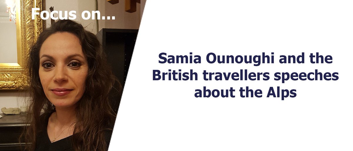 grenobledata's tweet photo. [Reading] Focus on... Samia Ounoughi and the British travellers speeches about the Alps
 #LIDILEM @LabexITTEM @UGrenobleAlpes
 @Hauteurs_UGA
▶️ https://t.co/aWRSRB4KSQ
#Research #Grenoble https://t.co/miGNtVoiX5
