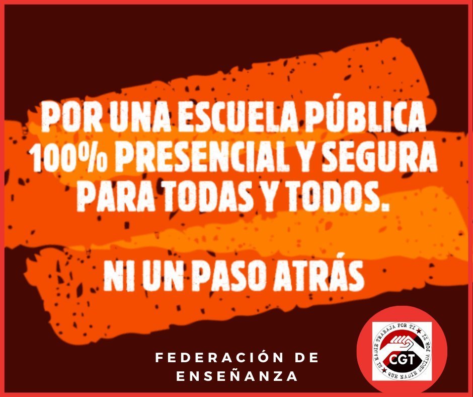 Federación de Enseñanza CGT tweet media