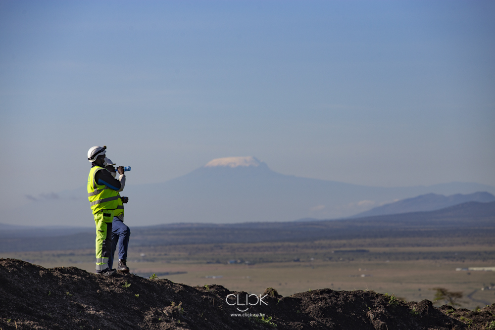 So momentous was the day that Kilimanjaro showed up for the celebrations!