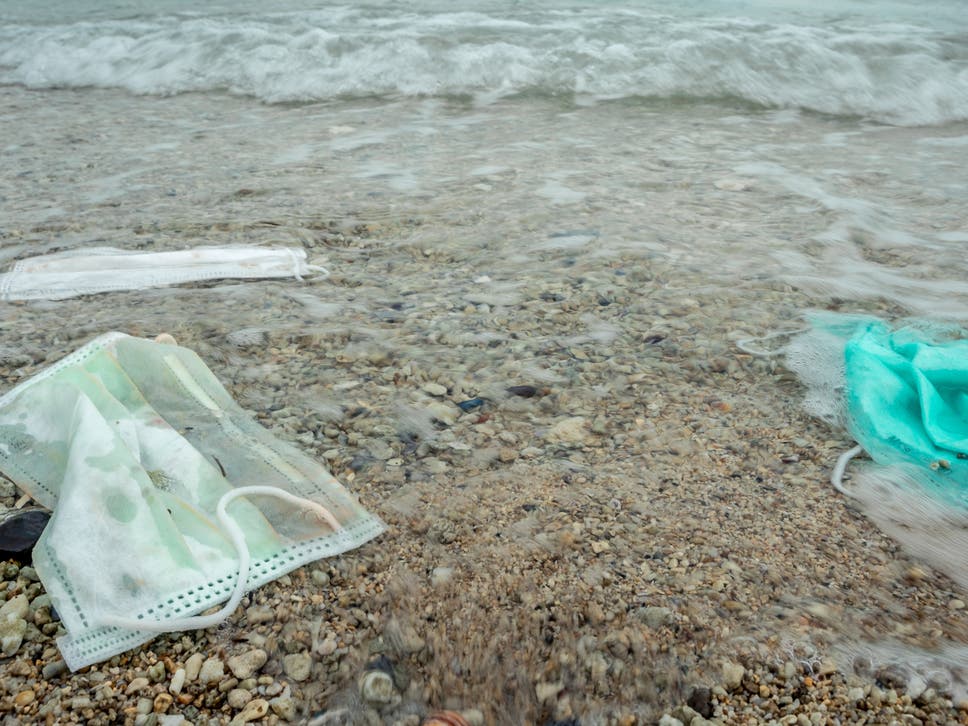 ‘Soon there will be more masks than jellyfish in the Mediterranean’: Conservationists warn protective gear washing up in oceans independent.co.uk/environment/co…
Plastics in masks are ‘ecological timebomb’, warn French politician