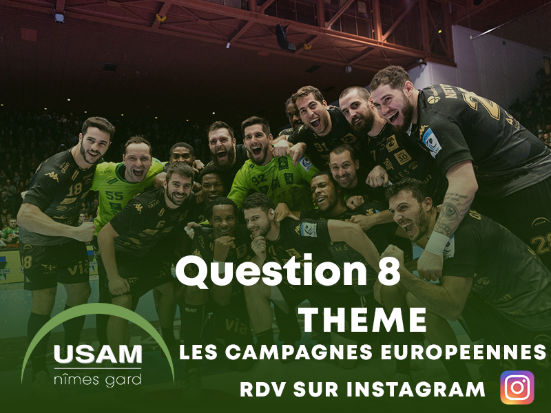 USAMNIMESGARD's tweet photo. #QUIZZ RDV sur la page Instagram @usam_nimes_gard pour tenter de gagner vos entrées pour @LeSeaquarium
Aujourd’hui #Question8 > Les campagnes européennes !! À combien de Coupe d'Europe l'USAM Nîmes Gard a t-il participé 🤫?
Tentez votre chance !
#GoGreen 💚 https://t.co/hTUDq8V3rA