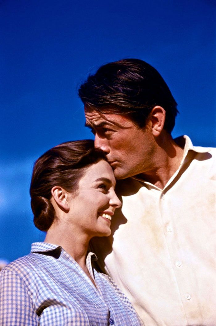 #cine Horizontes de Grandeza, civilización contra barbarie, responsabilidad contra ira, Peck contra Heston. Un western imprescindible en el que es imposible no caer rendido ante los pies de Jean Simmons.