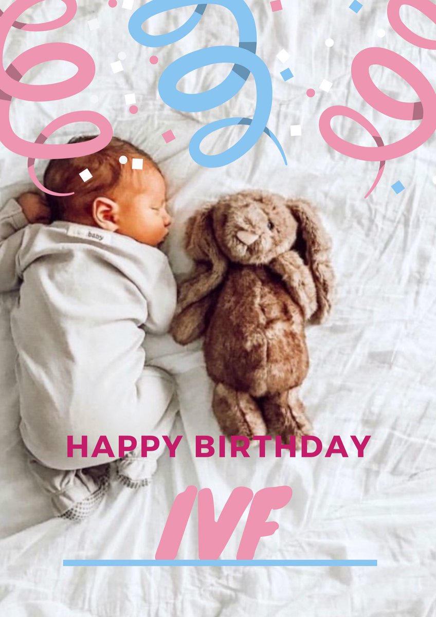 40 Years of #IVF Wow what a celebration. #Fertility treatment has come such a long way. I am blessed to be involved in this amazing technology. Helping people have families 
#fertilitytreatment #ivf #ivftreatment