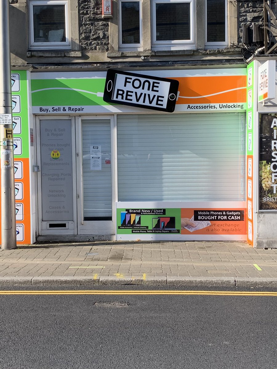 monellesclean's tweet photo. We welcome back Fone Revive in KIngswood, Bristol this morning. https://t.co/WogXY7zTBc